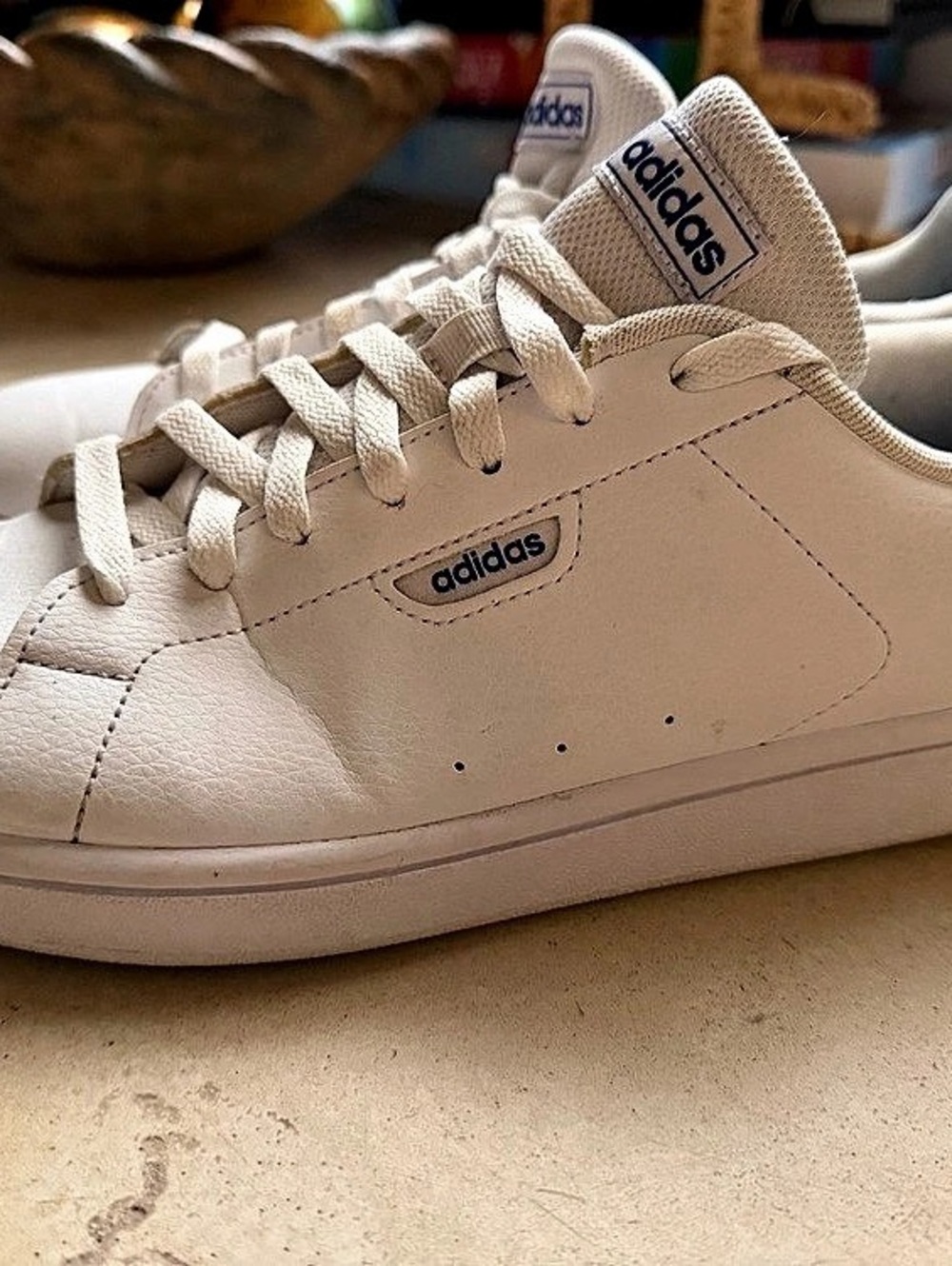 adidas Stan Smith Sneakers White & Blue US 9
